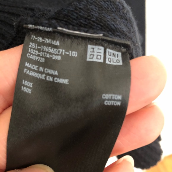 Uniqlo cotton fine knit sweater - Picture 4 of 5